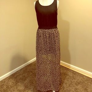 H&M Leopard Skirt